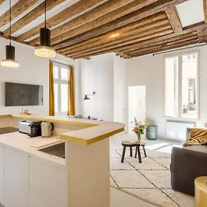 Habitat Parisien - 2br-2ba - Marais - De , Paris France